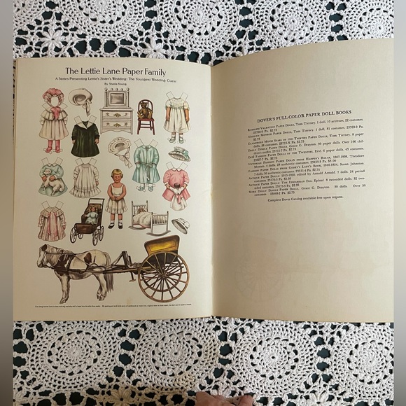 Vintage: Antique Lettie Lane Paper Dolls, Sheila Young,1981 - Picture 11 of 12